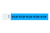 Clearance 3/4" Tyvek® Wristbands (Blue VIP)