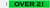 Clearance 3/4" Tyvek® Wristbands (Green Over 21)