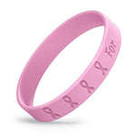 "Ribbons For" - Customizable Debossed Silicone Wristbands