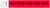 Clearance 3/4" Tyvek® Wristbands (Red VIP)
