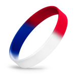 Red / Reflex Blue / White Segmented