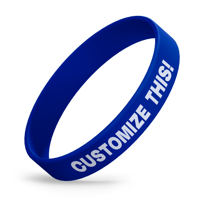 Custom Silicone Wristbands - Printed