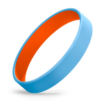 Light Blue / Orange