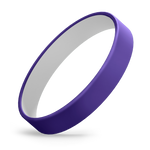Purple / White