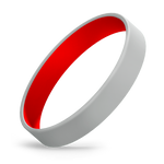 Silver / Red