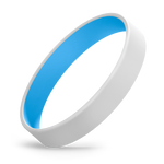 White / Light Blue