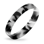 Black / White Swirl