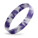 Purple / White Swirl