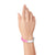 White / Light Pink Segmented