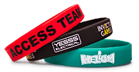 Printed Silicone Wristbands