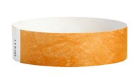 Orange Tyvek Wristband