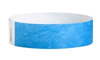 Blue Tyvek Wristband