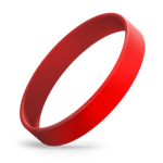Red Silicone Wristband