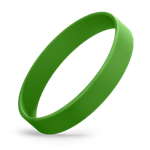 Green Silicone Wristband