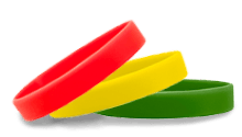 Stock Silicone Wristbands