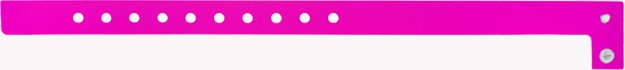 Pink Plastic Wristband