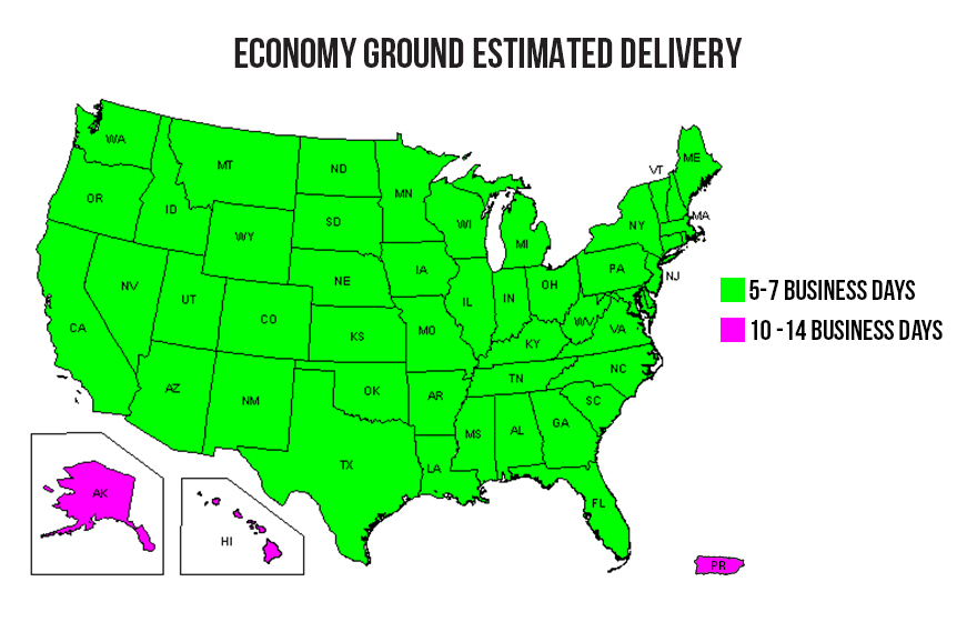 Economy Ground Estimated Delivery