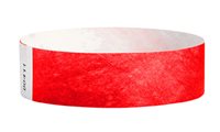 Red Tyvek Wristband